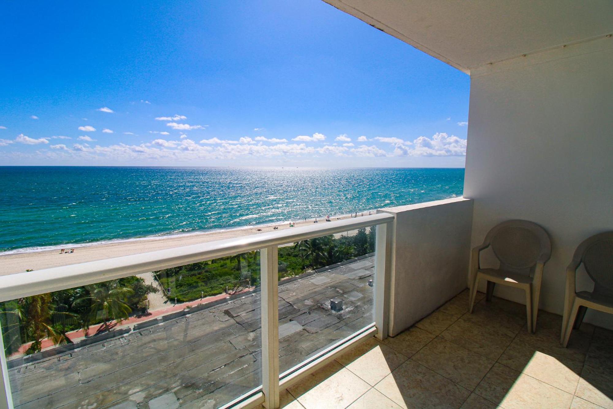 Castle 727 Studio With Balcony And Ocean View, Pool, Tennis, Beach Access, Free Parking Miami Beach Exterior foto